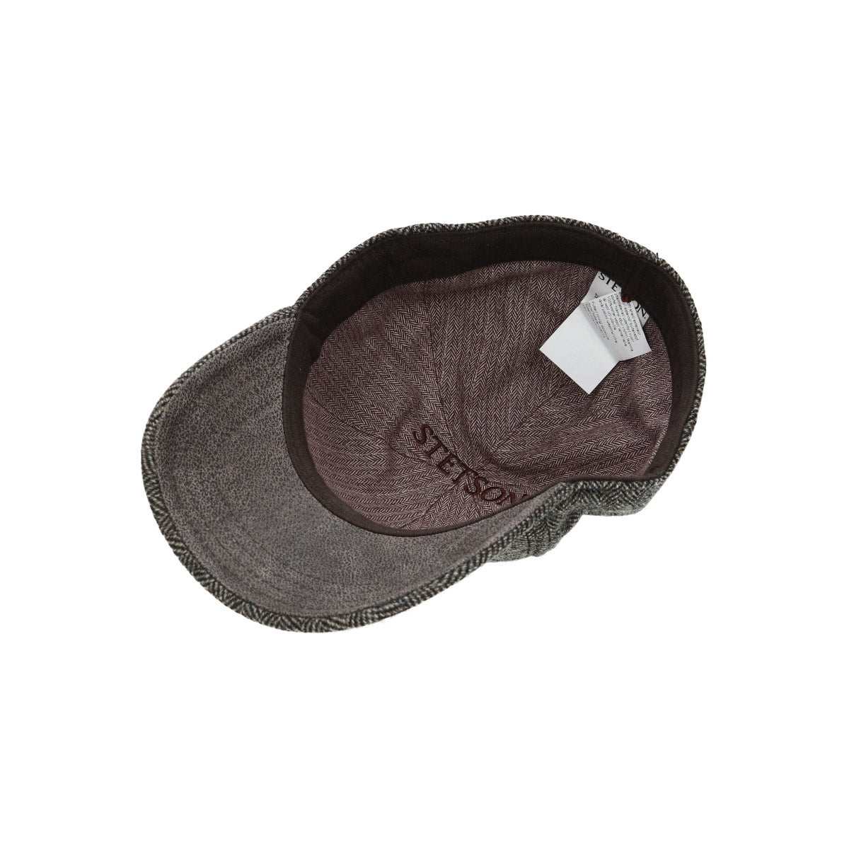 Baseball Cap Wool Herringbone fischgrat-grau meliert | Bildmaterial bereitgestellt von SHOES.PLEASE.