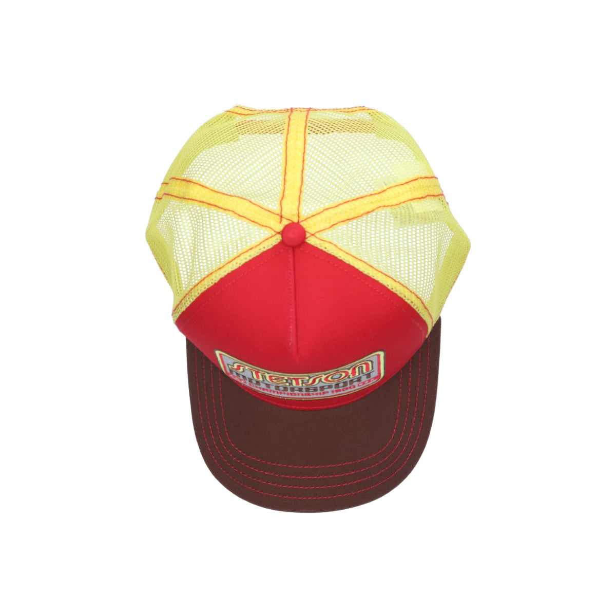 Trucker Cap Motorsport II rot gelb | Bildmaterial bereitgestellt von SHOES.PLEASE.