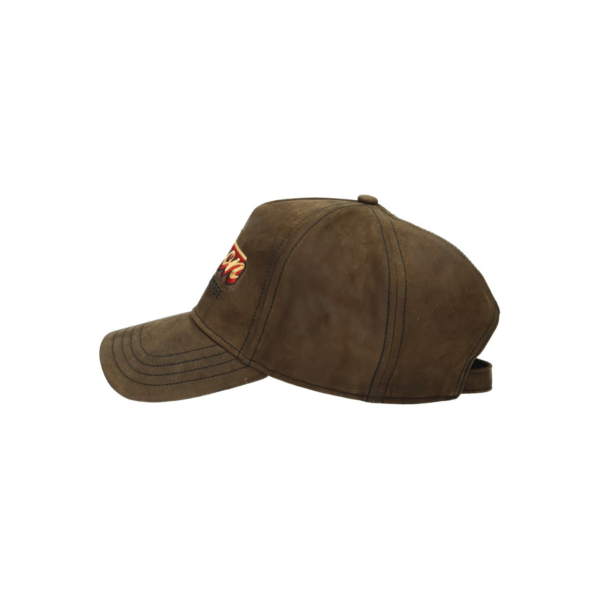 Trucker Cap Oily Goat Suede mud | Bildmaterial bereitgestellt von SHOES.PLEASE.