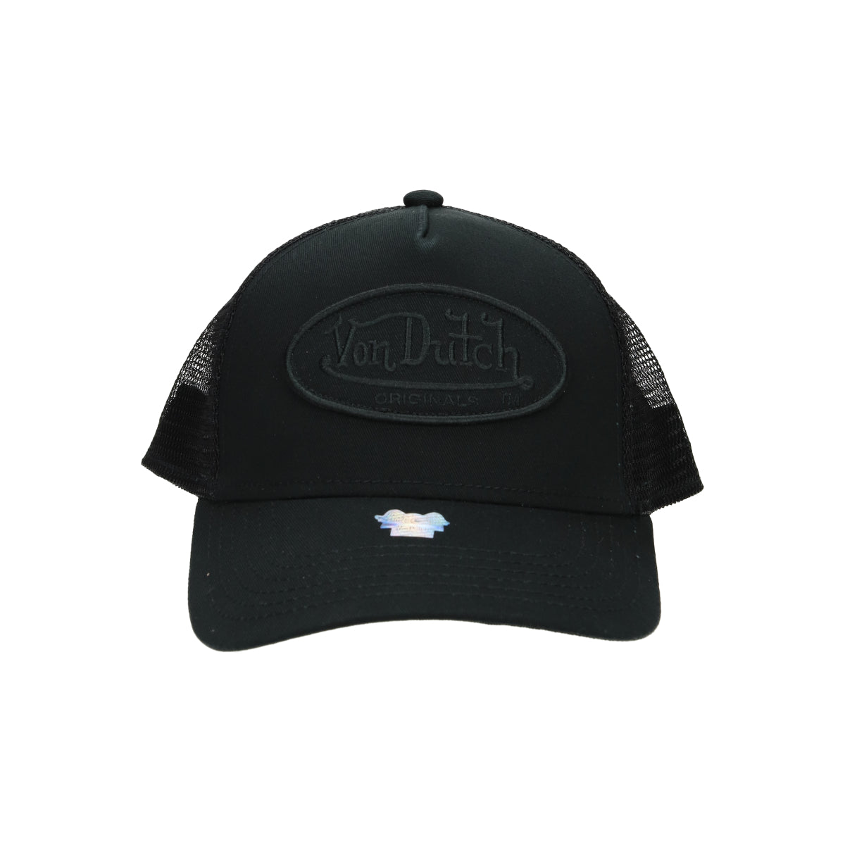 Trucker Boston Cap Cotton black/black | Bildmaterial bereitgestellt von SHOES.PLEASE.