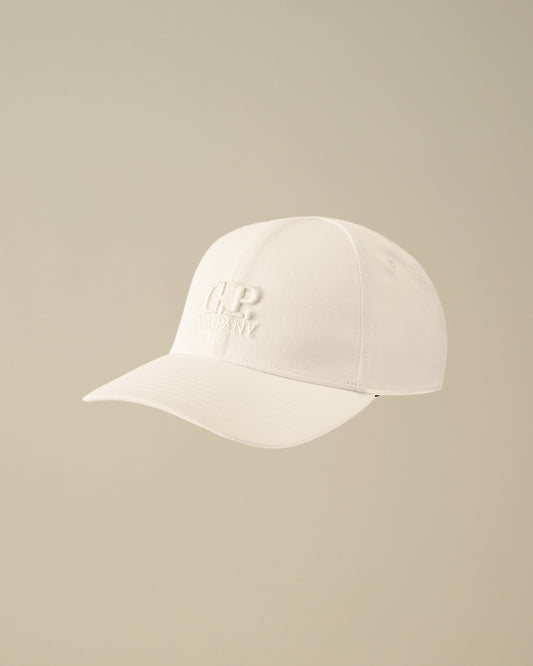 Gabardine Logo Cap gauze white