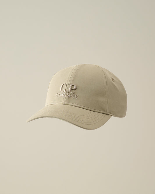 Gabardine Logo Cap vintage khaki