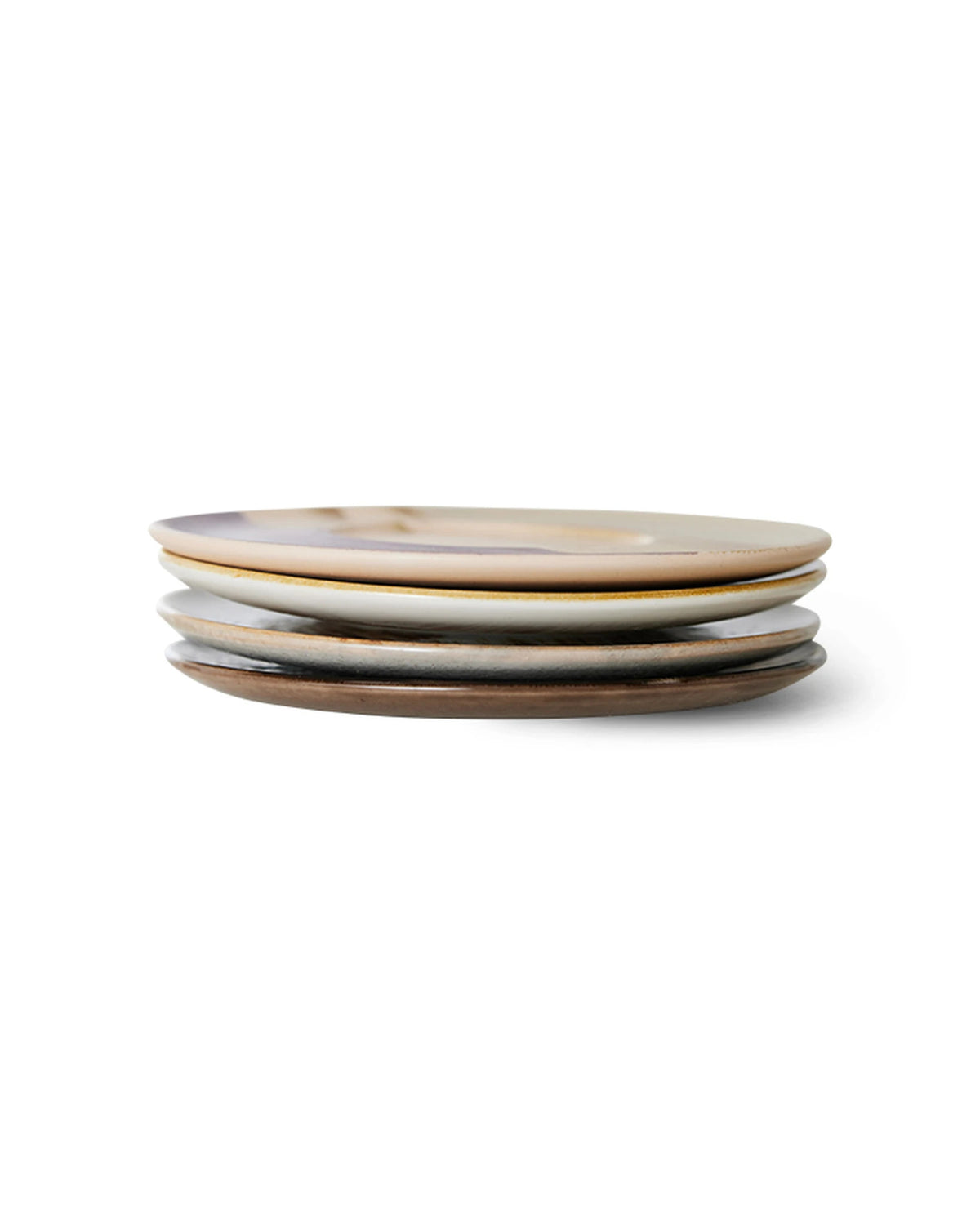 70S CERAMICS SAUCERS BIG SUR (SET OF 4) weiß | Bildmaterial bereitgestellt von SHOES.PLEASE.