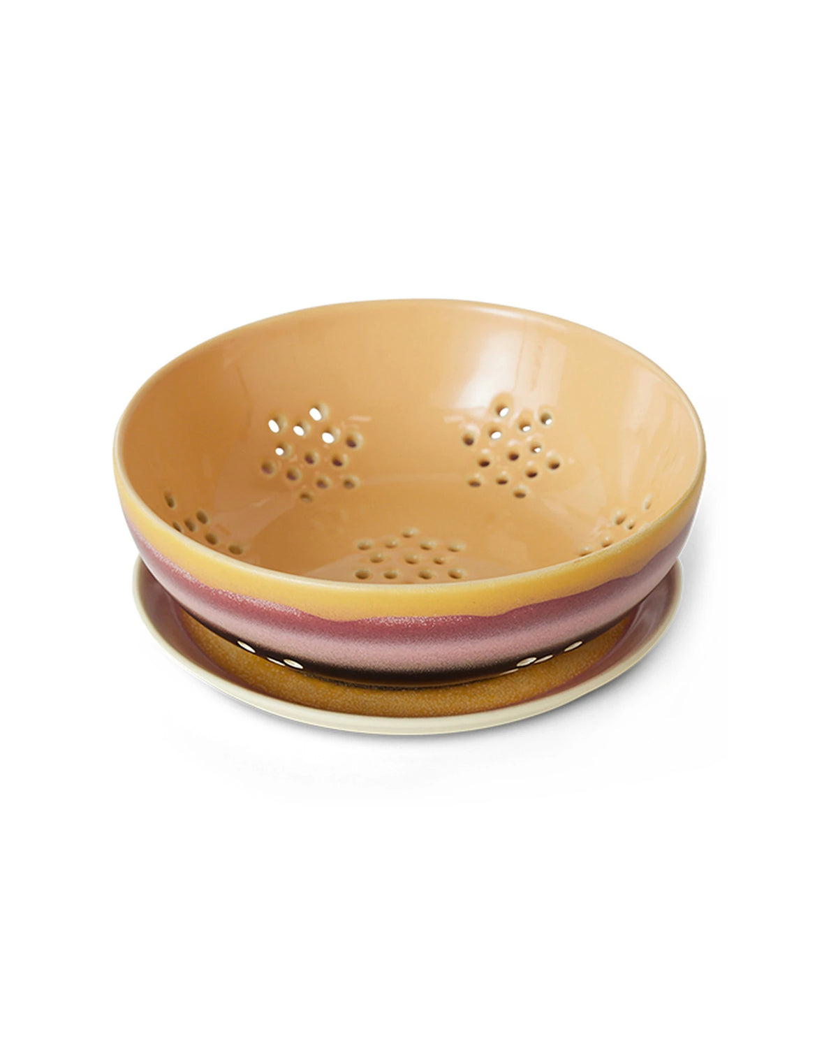70s ceramics berry bowl sunset | Bildmaterial bereitgestellt von SHOES.PLEASE.