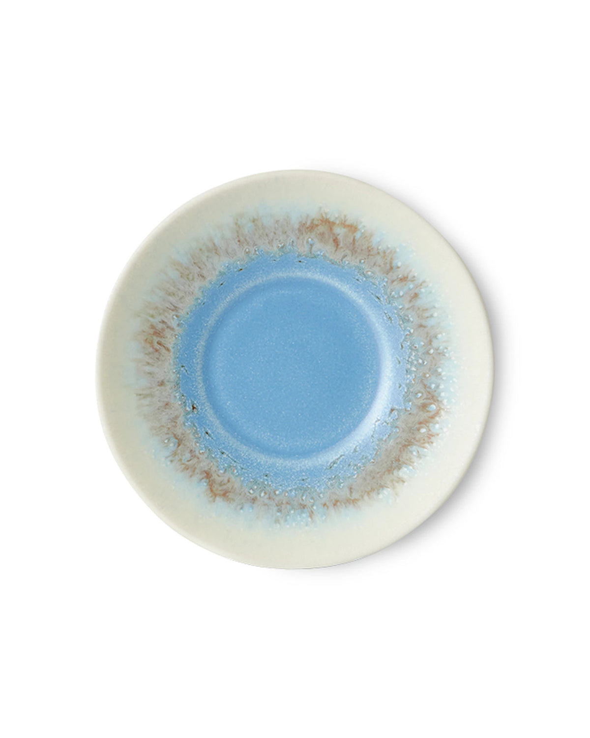 70s ceramics saucer azure | Bildmaterial bereitgestellt von SHOES.PLEASE.