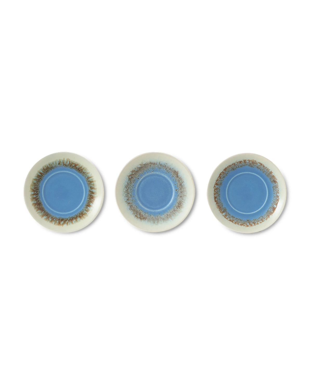70s ceramics saucer azure | Bildmaterial bereitgestellt von SHOES.PLEASE.