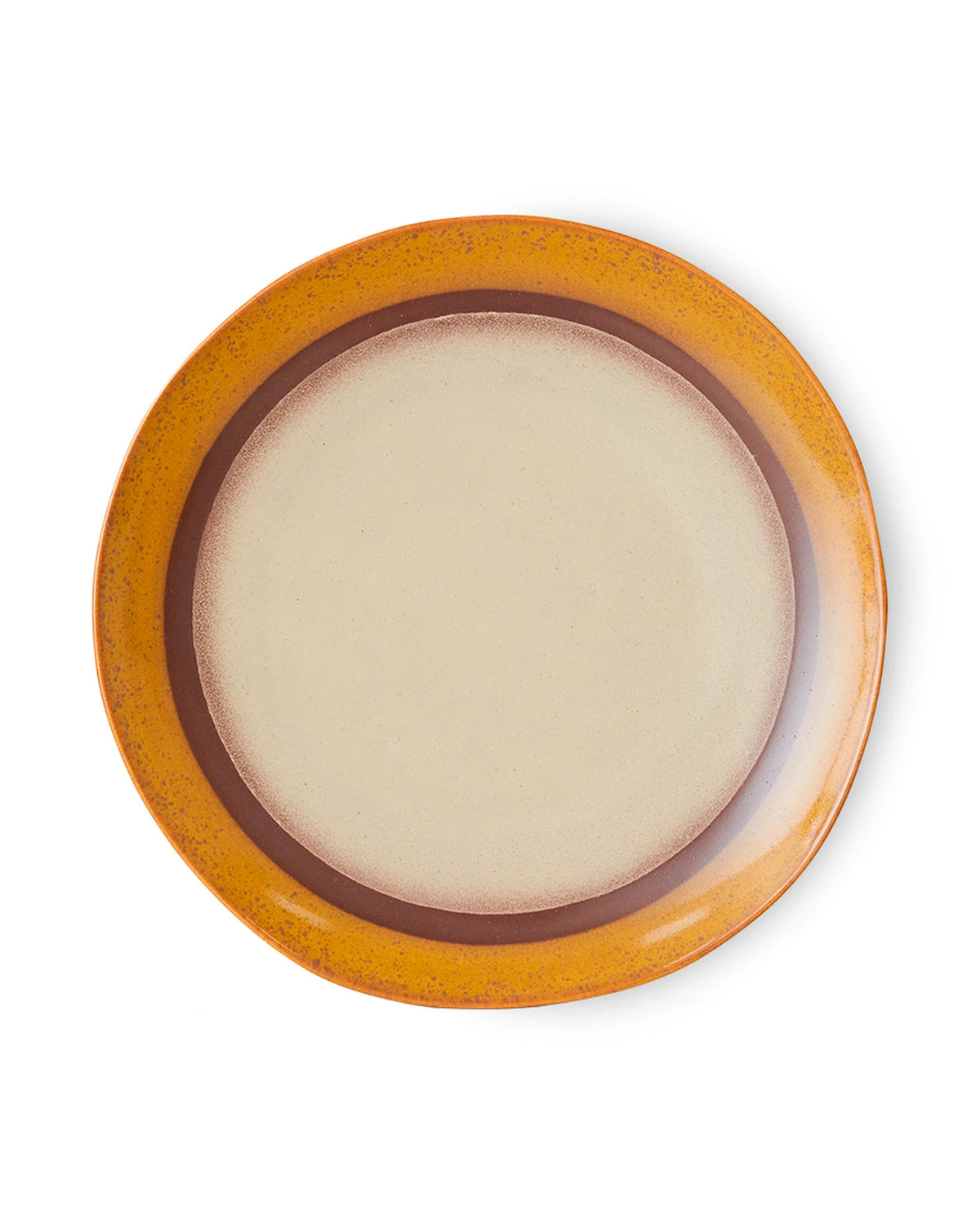 70s ceramics dinner plates coconut (set | Bildmaterial bereitgestellt von SHOES.PLEASE.