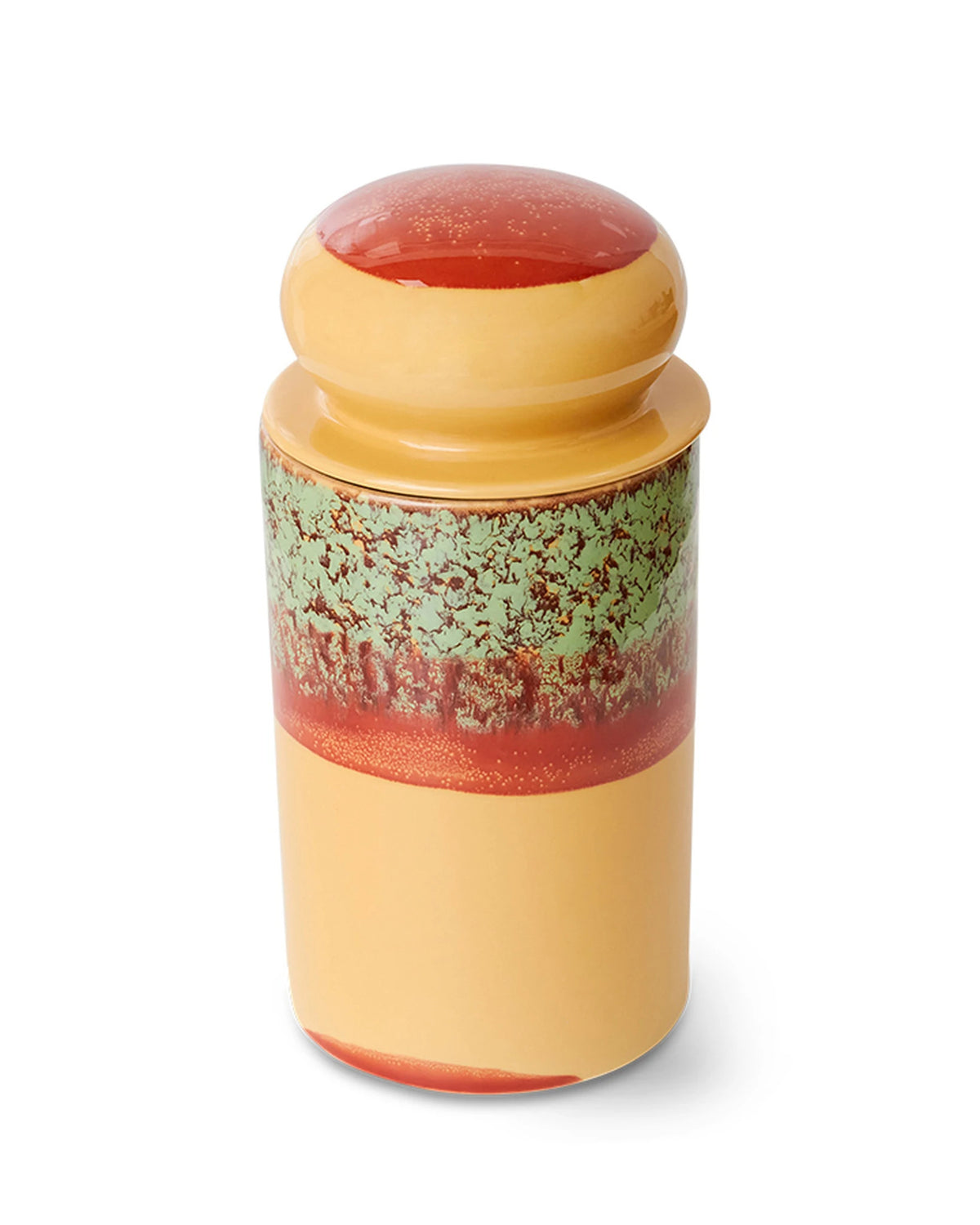 70s ceramics storage jar cove | Bildmaterial bereitgestellt von SHOES.PLEASE.