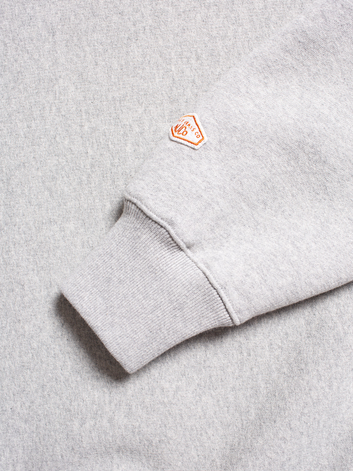Hasse Crew Neck Sweatshirt greymelange | Bildmaterial bereitgestellt von SHOES.PLEASE.