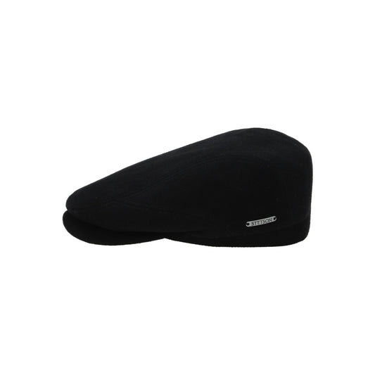Driver Cap Wool/Cashmere schwarz