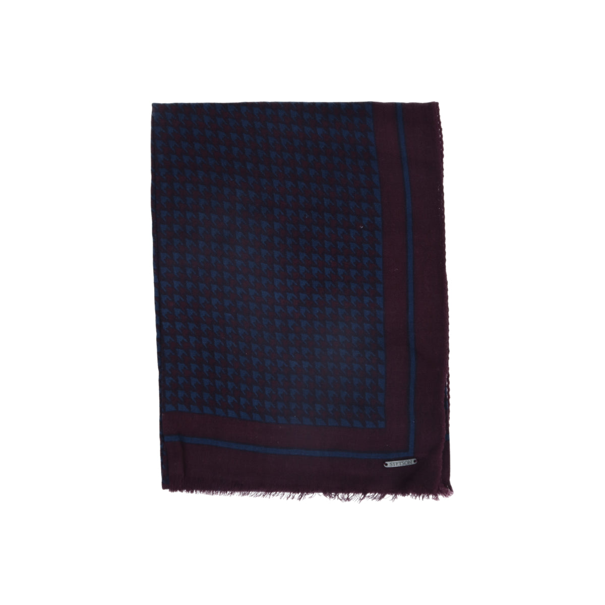 Scarf Wool Pepita lila | Bildmaterial bereitgestellt von SHOES.PLEASE.