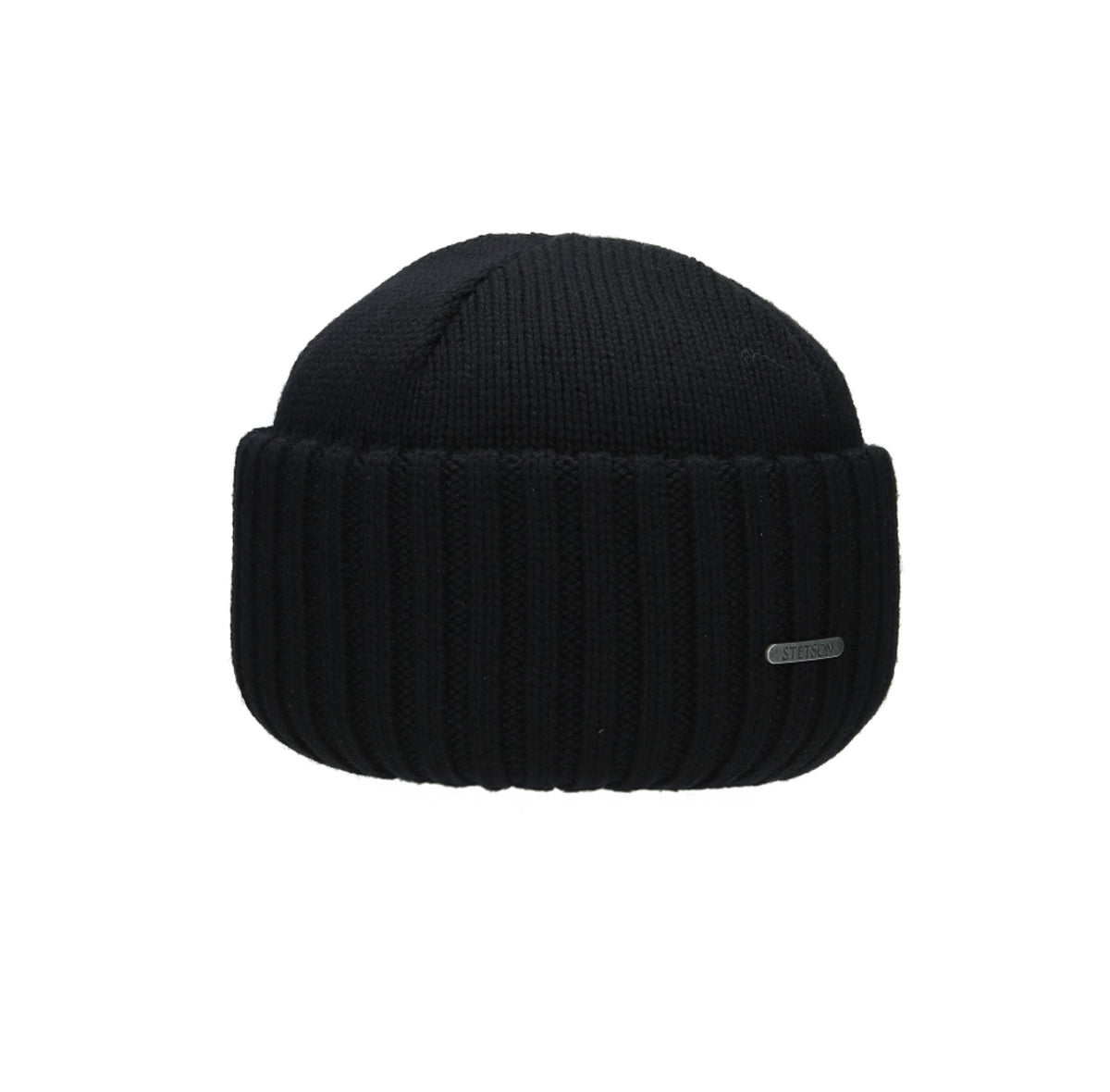 Beanie Merino Wool schwarz anthracit dunkel | Bildmaterial bereitgestellt von SHOES.PLEASE.