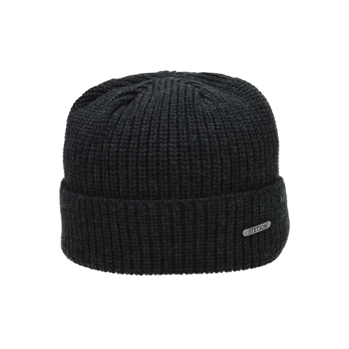 Beanie Merino Wool grauschwarz | Bildmaterial bereitgestellt von SHOES.PLEASE.
