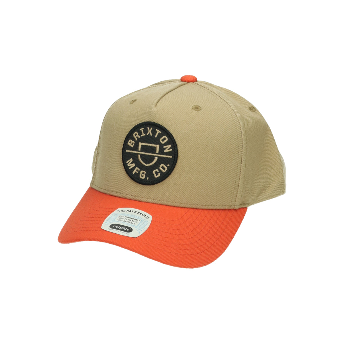 Crest C MP Snapback sand/ burnt red beige orange | Bildmaterial bereitgestellt von SHOES.PLEASE.