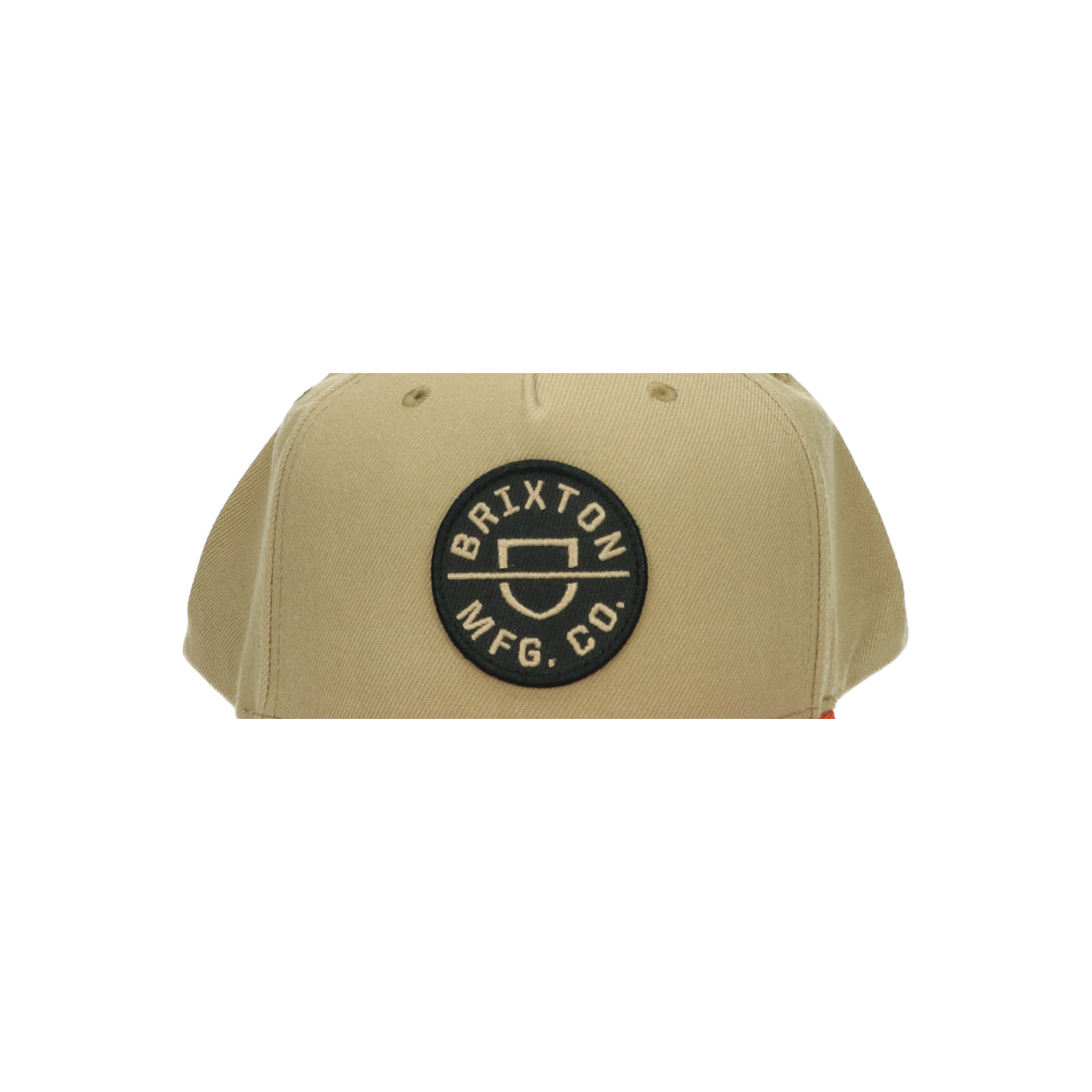 Crest C MP Snapback sand/ burnt red beige orange | Bildmaterial bereitgestellt von SHOES.PLEASE.