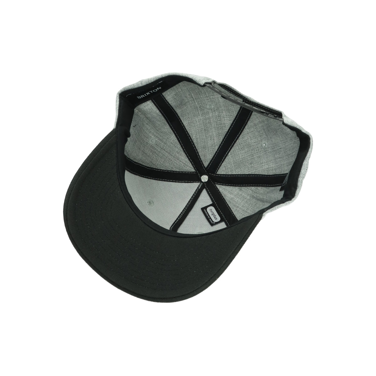 Linwood C MP Snapback heather grey/black grau schwarz | Bildmaterial bereitgestellt von SHOES.PLEASE.