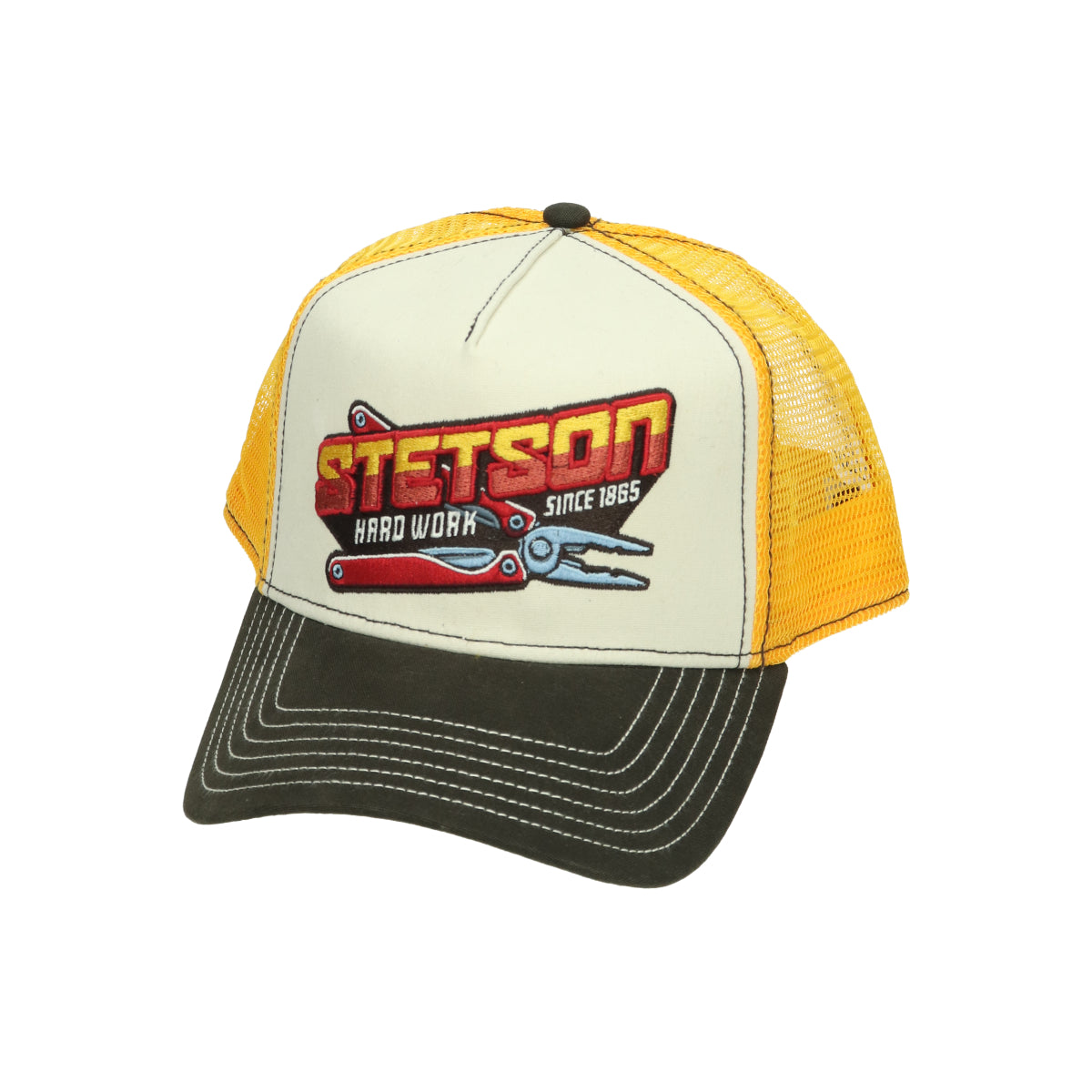 Trucker Cap Hard Work | Bildmaterial bereitgestellt von SHOES.PLEASE.