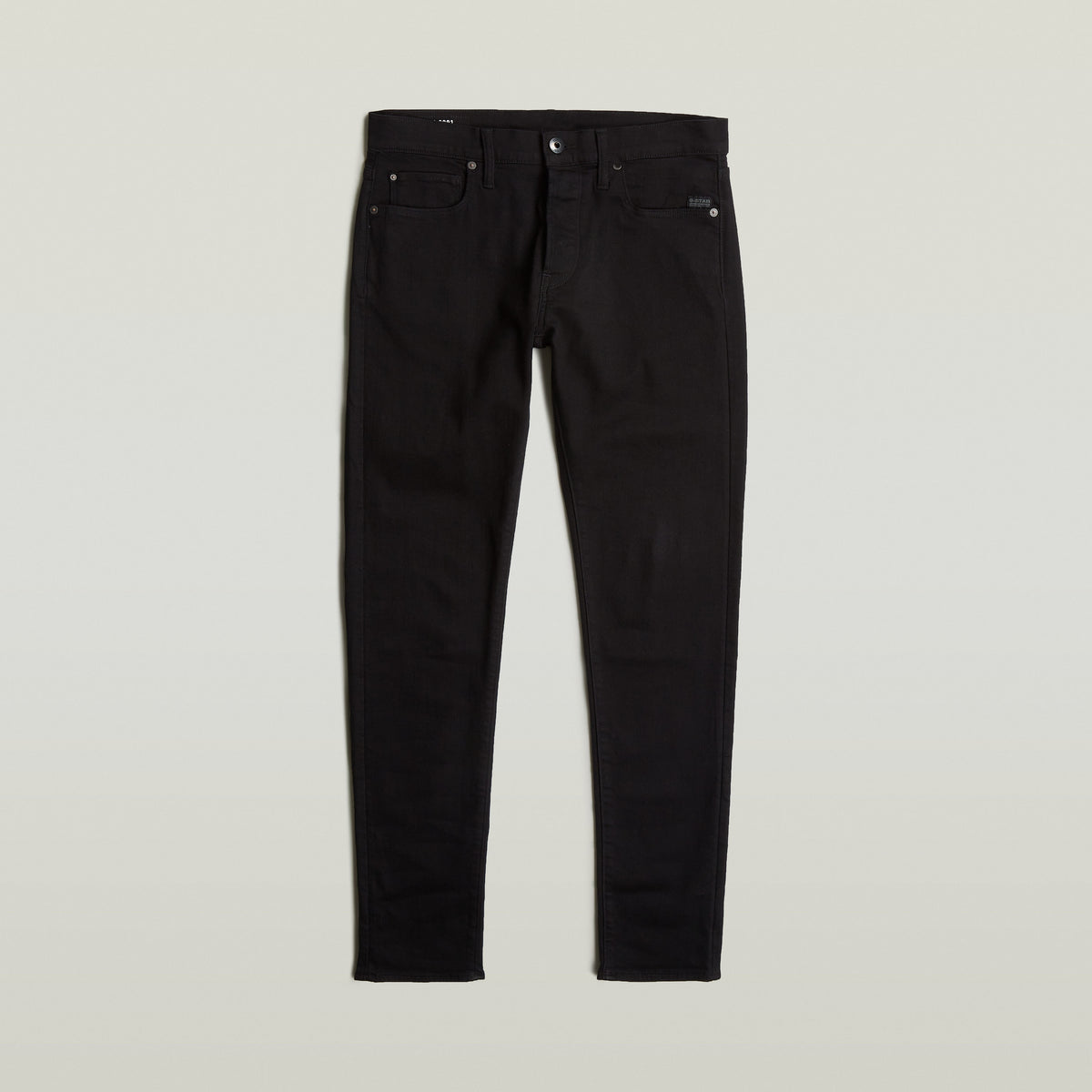 3301 Slim Jeans pitch black | Bildmaterial bereitgestellt von SHOES.PLEASE.