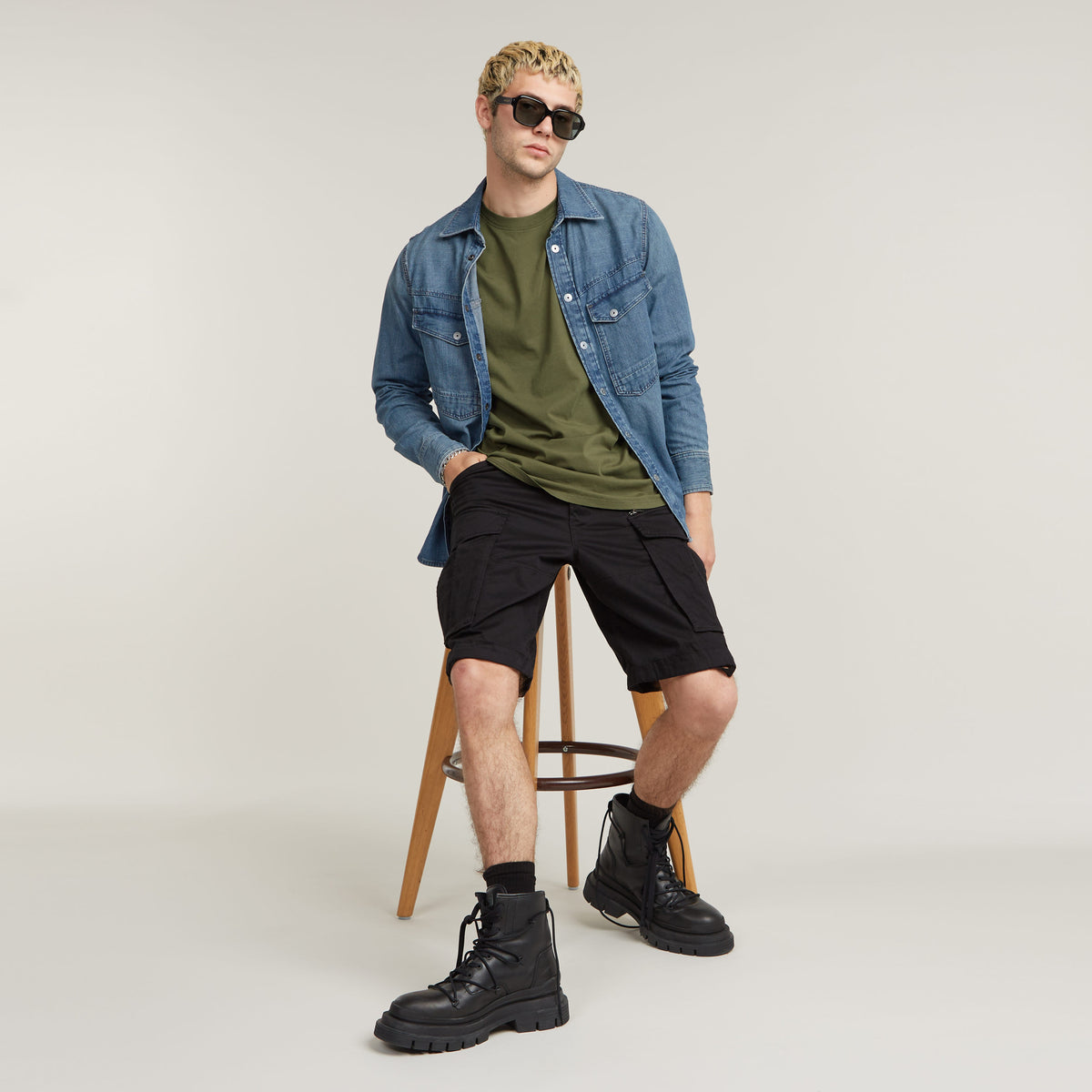 Rovic zip relaxed 1/2 black | Bildmaterial bereitgestellt von SHOES.PLEASE.