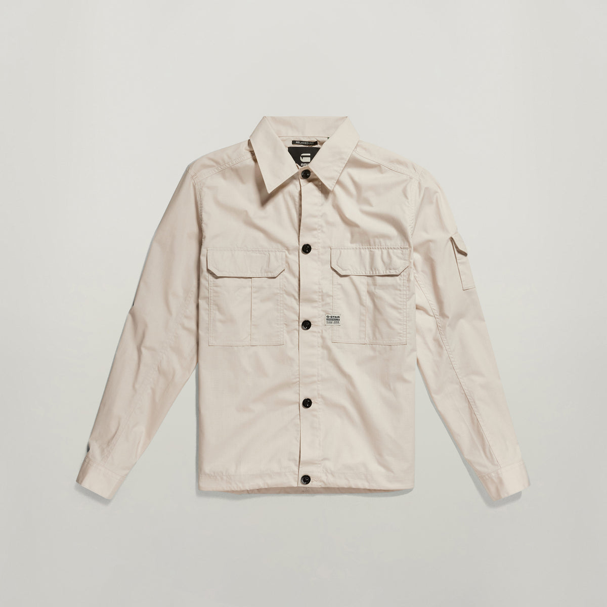2 Pocket Relaxed Shirt L/S whitebait | Bildmaterial bereitgestellt von SHOES.PLEASE.