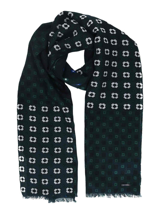 Scarf Wool moos grün