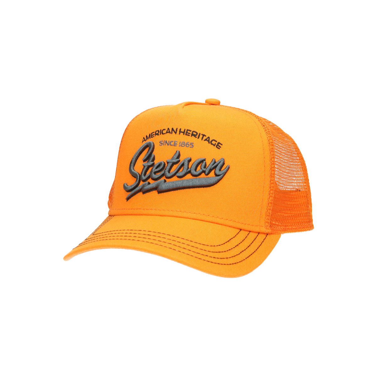 Trucker Cap American Heritage Classic orange | Bildmaterial bereitgestellt von SHOES.PLEASE.