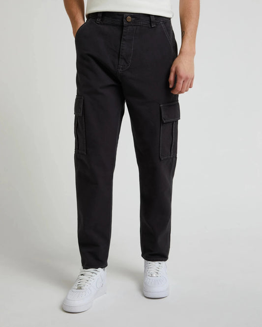 CARGO_PANT WASHED_black