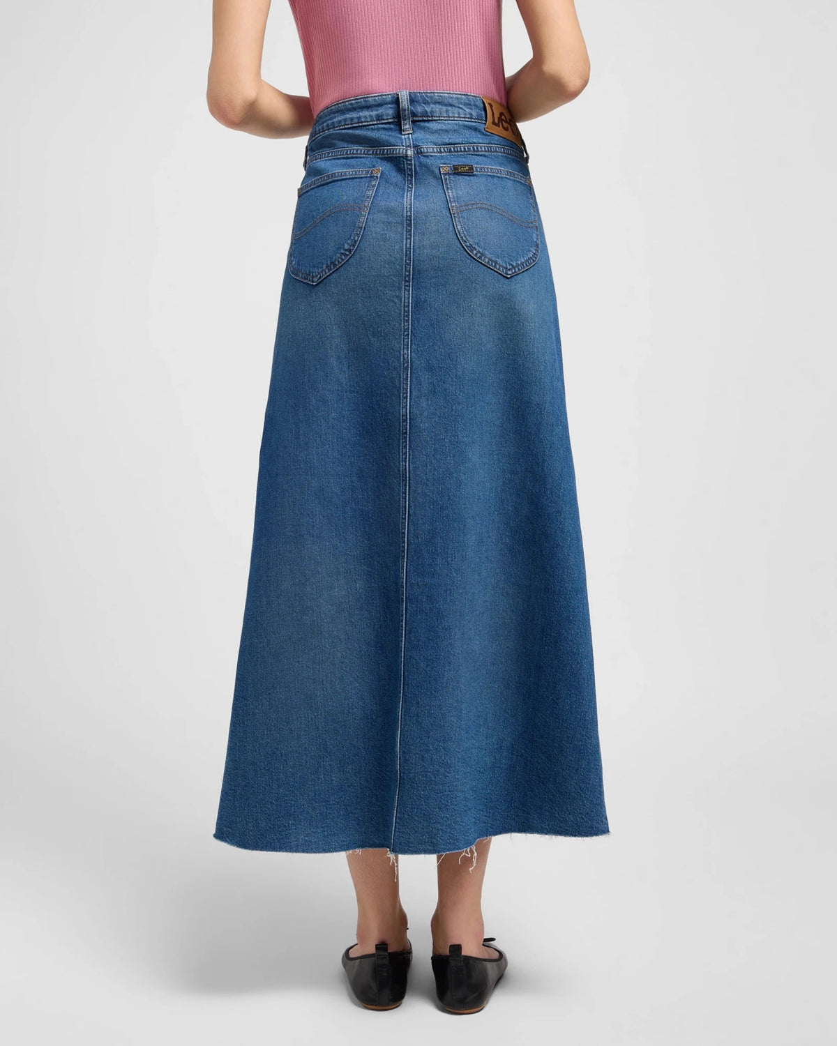 MAXI_SKIRT SUNKEN_WATERFALL medium denim | Bildmaterial bereitgestellt von SHOES.PLEASE.