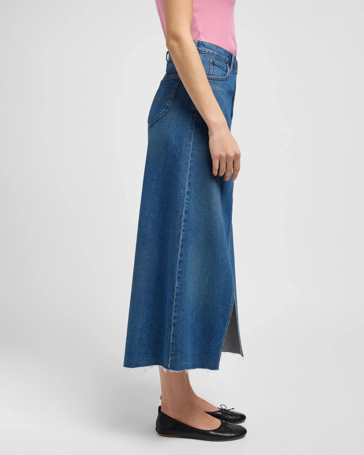 MAXI_SKIRT SUNKEN_WATERFALL medium denim | Bildmaterial bereitgestellt von SHOES.PLEASE.