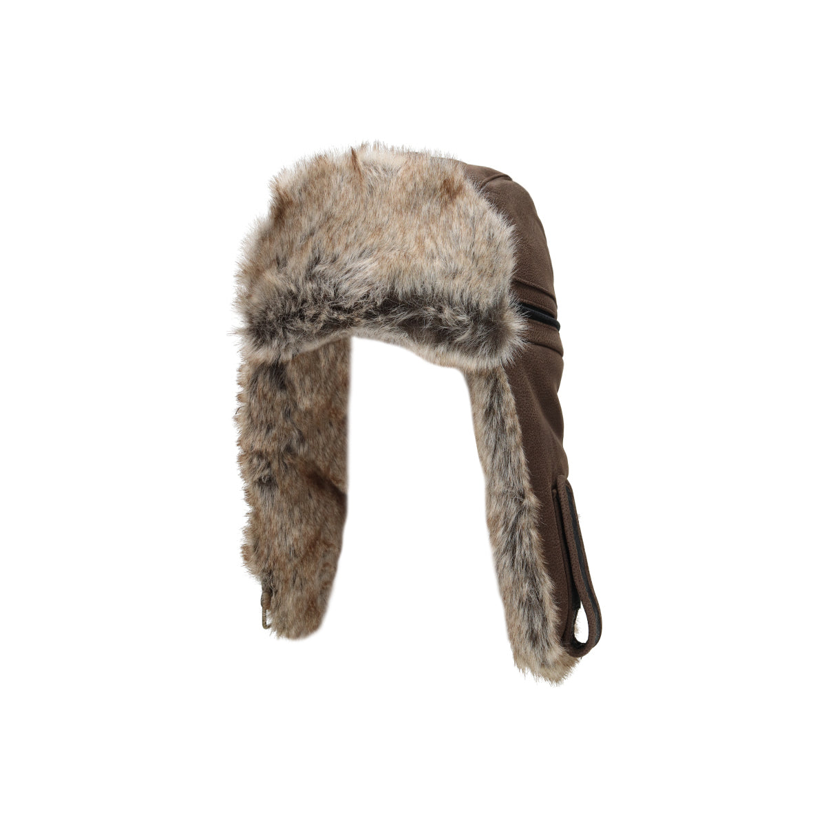 Bomber Cap Cowhide dunkelbraun schwarz | Bildmaterial bereitgestellt von SHOES.PLEASE.