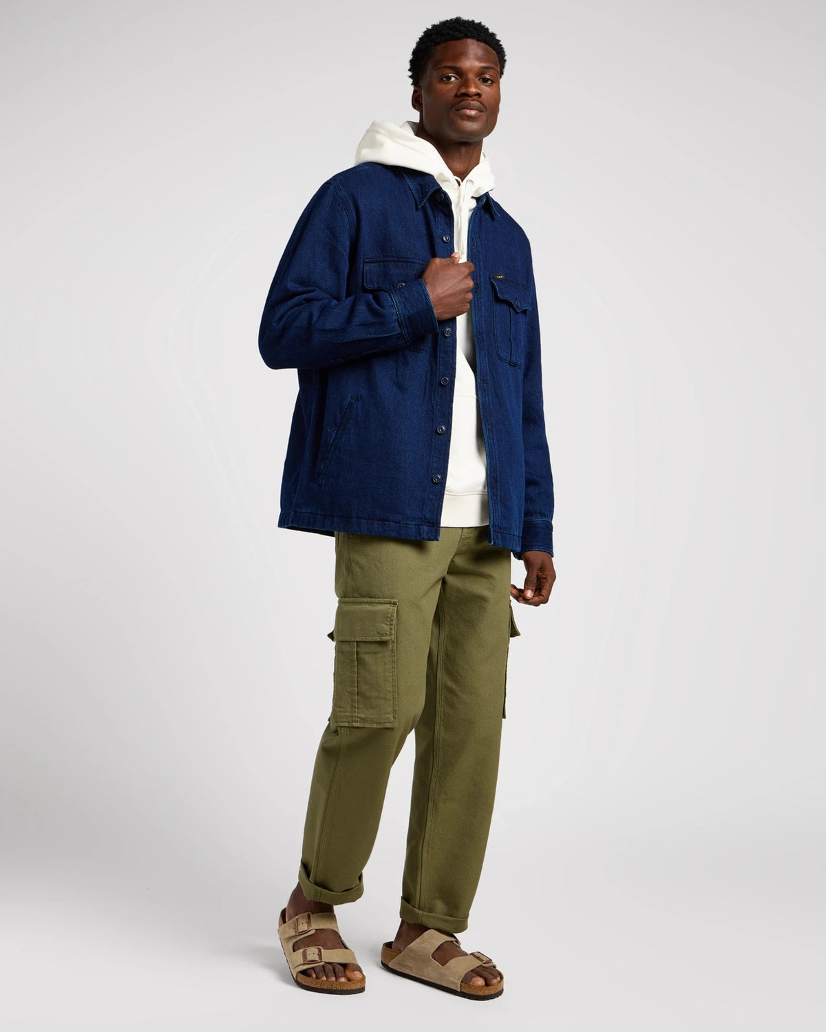 RANGER_OVERSHIRT PURE_indigo | Bildmaterial bereitgestellt von SHOES.PLEASE.