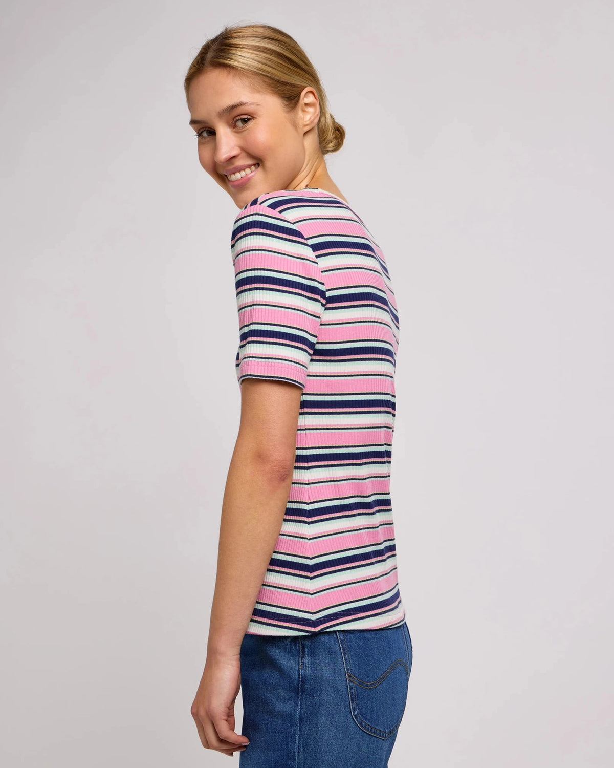 ELBOW_SLEEVE_TOP SUGAR_lilac | Bildmaterial bereitgestellt von SHOES.PLEASE.