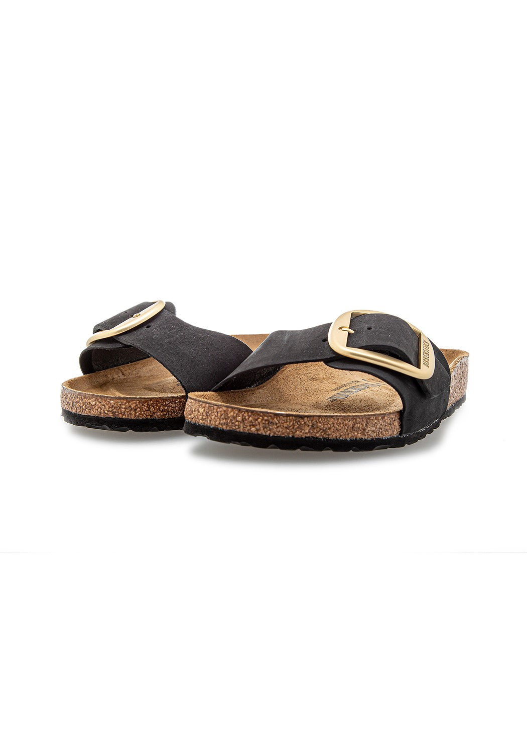 Madrid Big Buckle Nubuk Leather black | Bildmaterial bereitgestellt von SHOES.PLEASE.