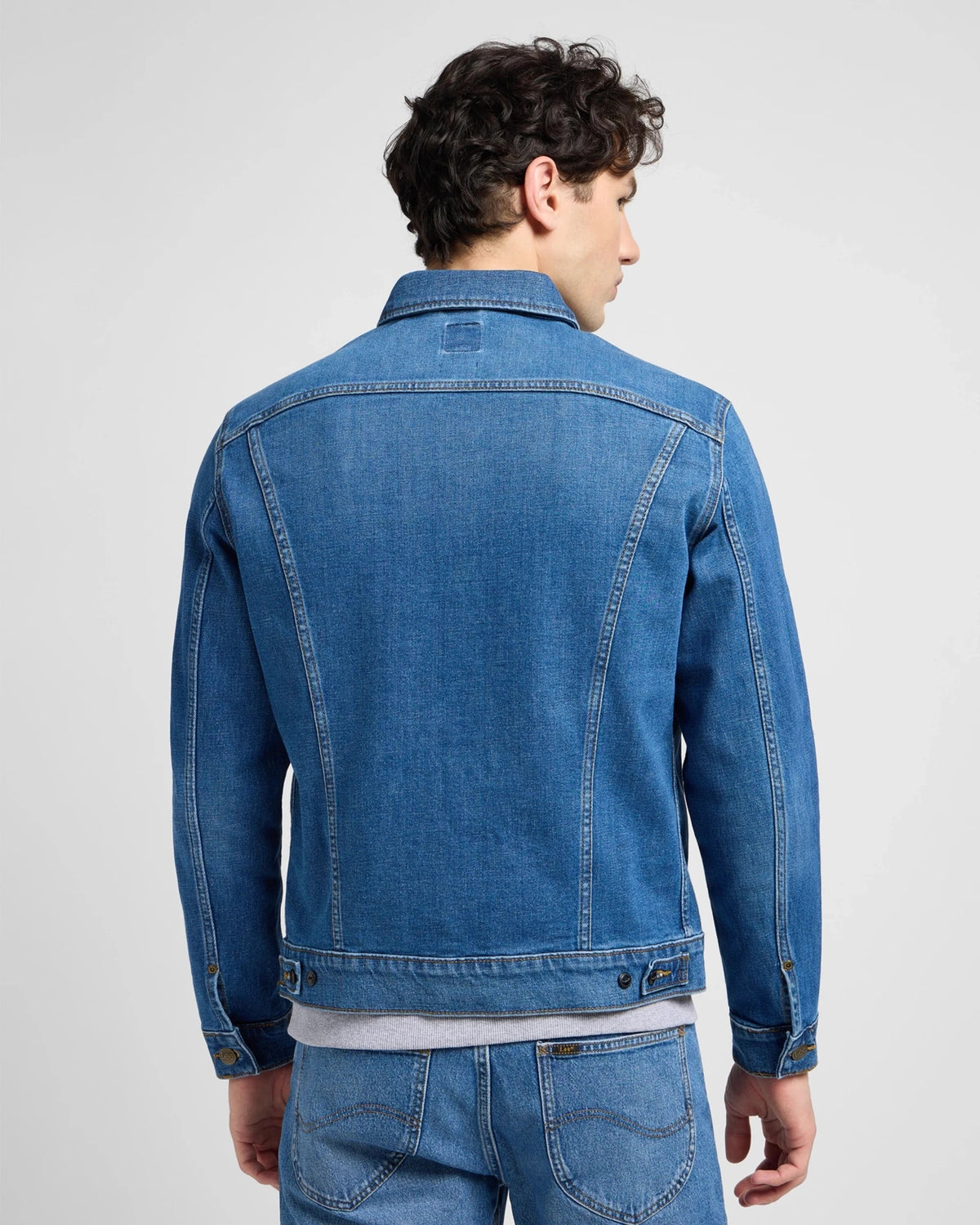 RIDER_JACKET PLANET_WAVES medium denim | Bildmaterial bereitgestellt von SHOES.PLEASE.