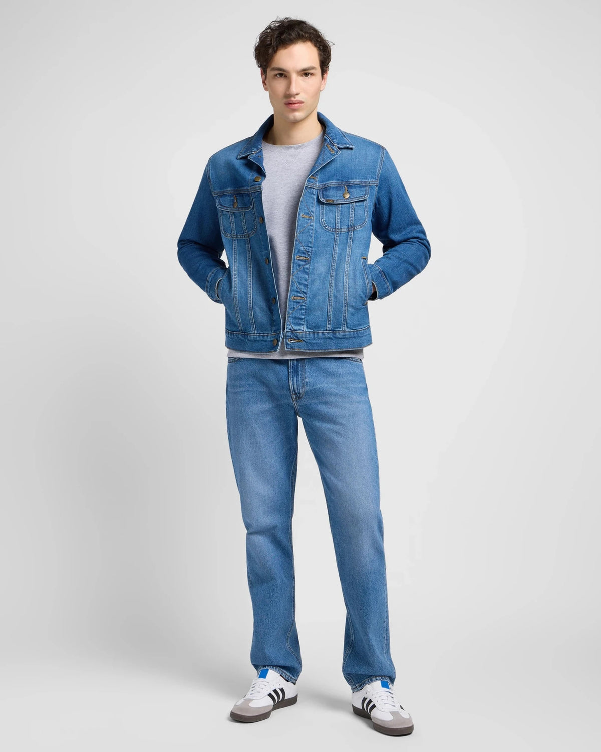 RIDER_JACKET PLANET_WAVES medium denim | Bildmaterial bereitgestellt von SHOES.PLEASE.