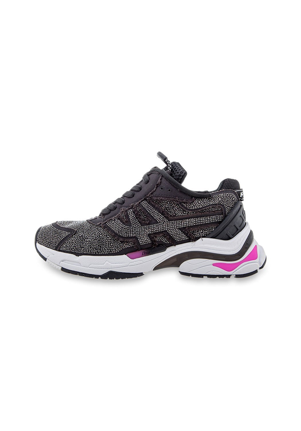 RACE STRASS01  COMBOA satin black | Bildmaterial bereitgestellt von SHOES.PLEASE.
