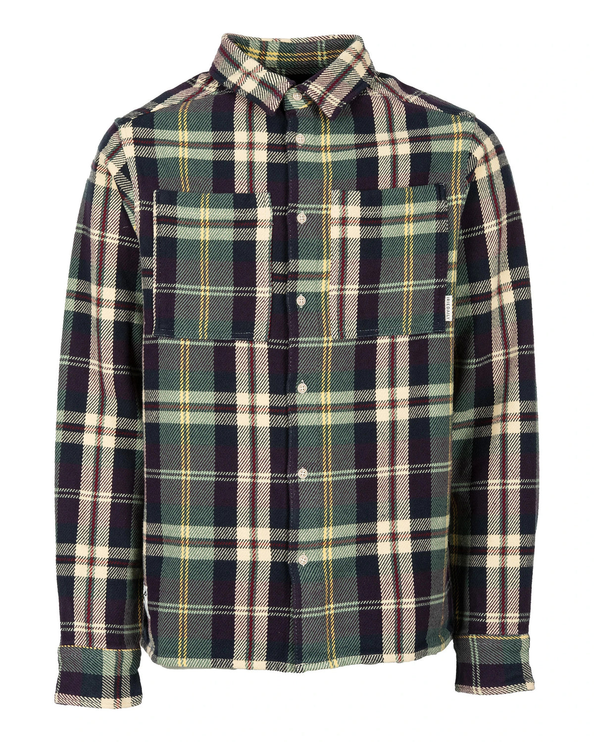 Chillax Lumber Shirt navy wine | Bildmaterial bereitgestellt von SHOES.PLEASE.
