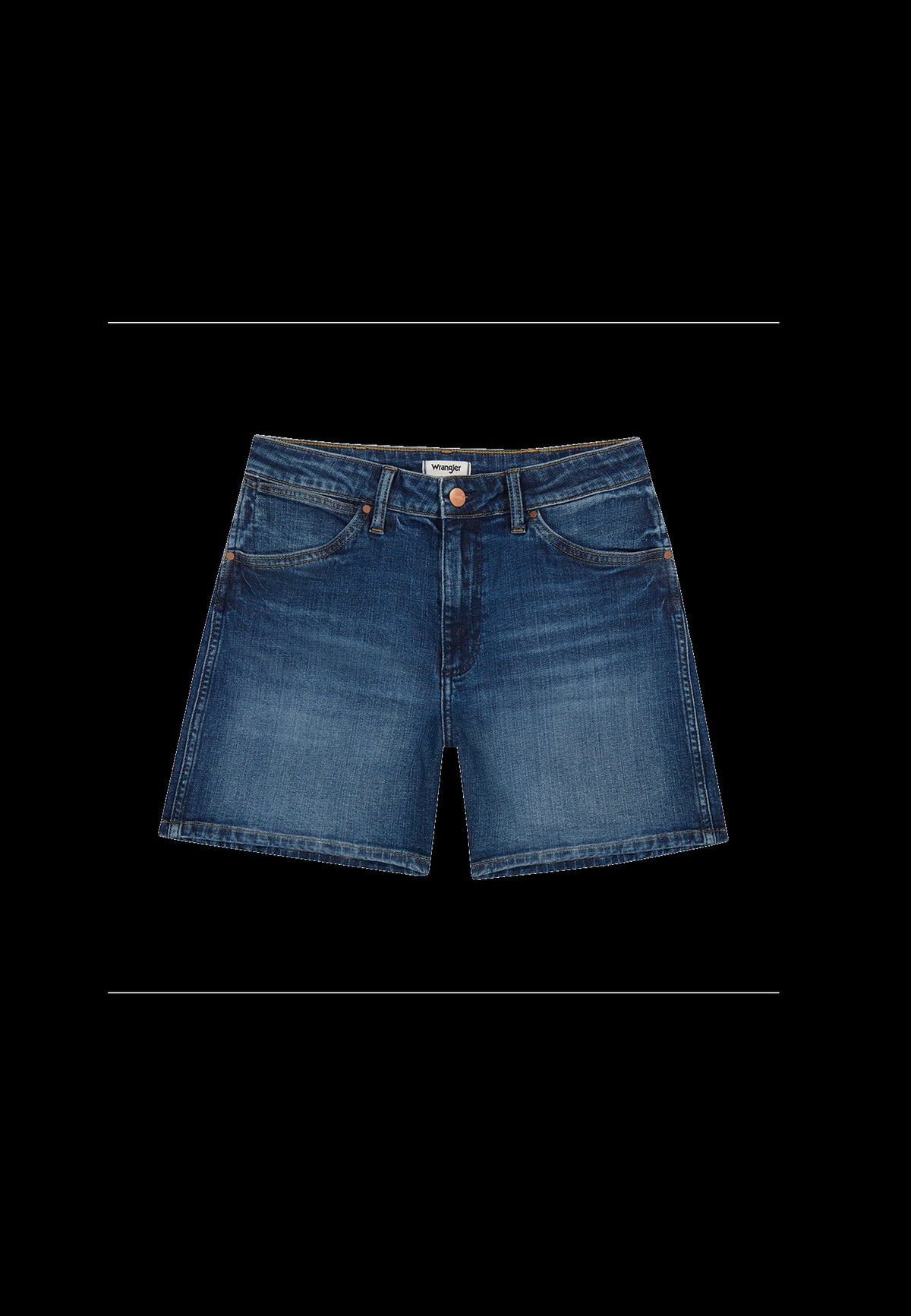 COWBOY_SHORT_5_INCH TRAIL_BLAZER medium denim | Bildmaterial bereitgestellt von SHOES.PLEASE.