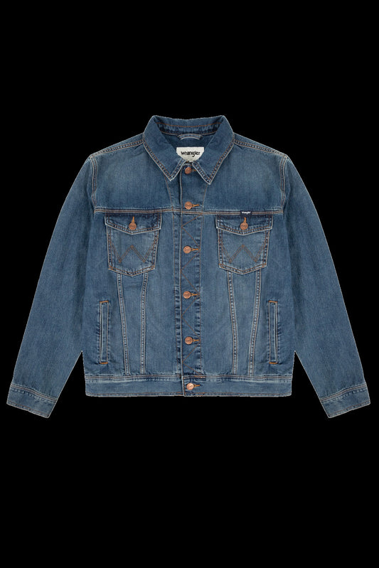 Wrangler Western DNM Jkt mid stone