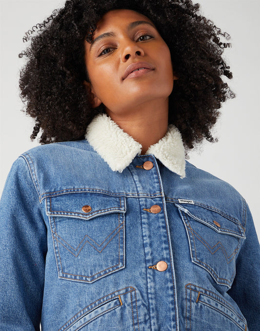 HERITAGE_SHERPA_JACKET FIRST_LOVE medium denim