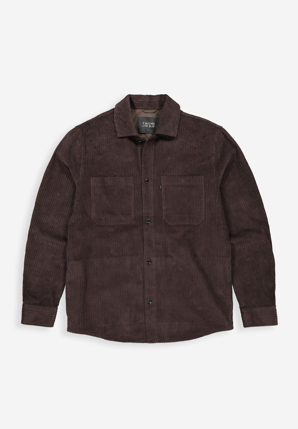Colby Cord Overshirt topaz brown | Bildmaterial bereitgestellt von SHOES.PLEASE.
