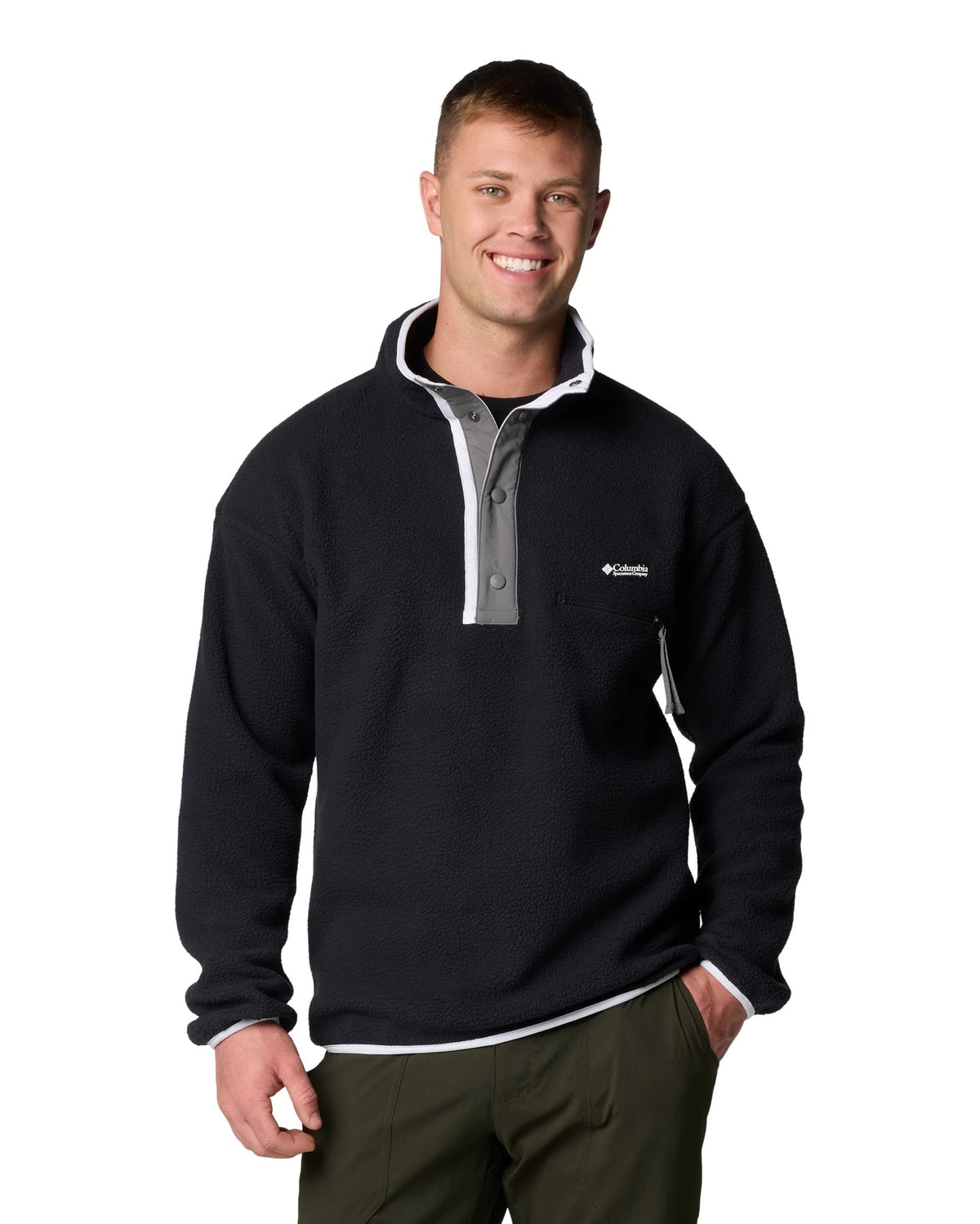 AM5780 Helvetia II Half Snap Fleece black | Bildmaterial bereitgestellt von SHOES.PLEASE.