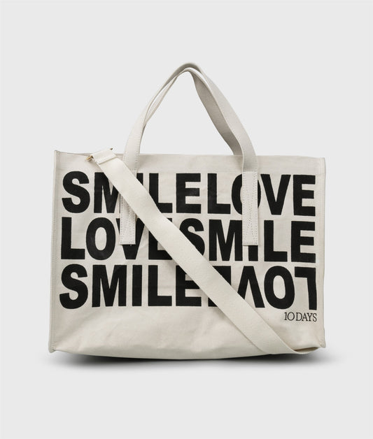 Canvas Shopper ecru