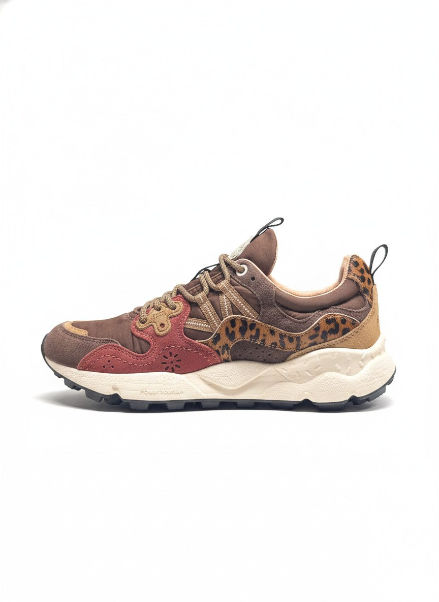 Yamano 3 Uni Suede/Pony Hair/Nylon brown bordeaux | Bildmaterial bereitgestellt von SHOES.PLEASE.