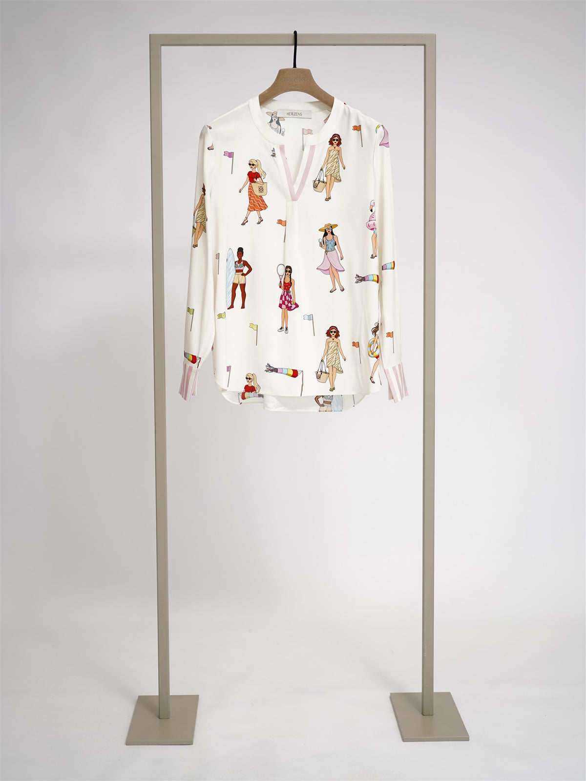 Bluse light creamy multi light creamy multi | Bildmaterial bereitgestellt von SHOES.PLEASE.