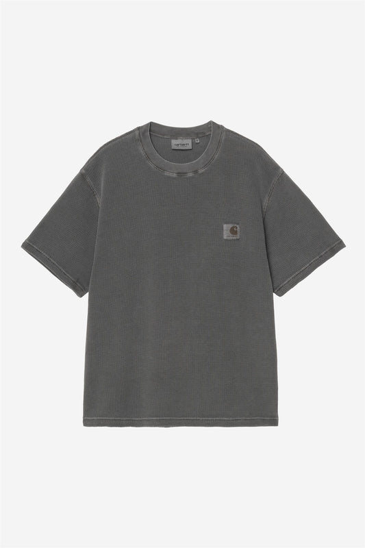S/S Nelson Waffle T-Shirt black