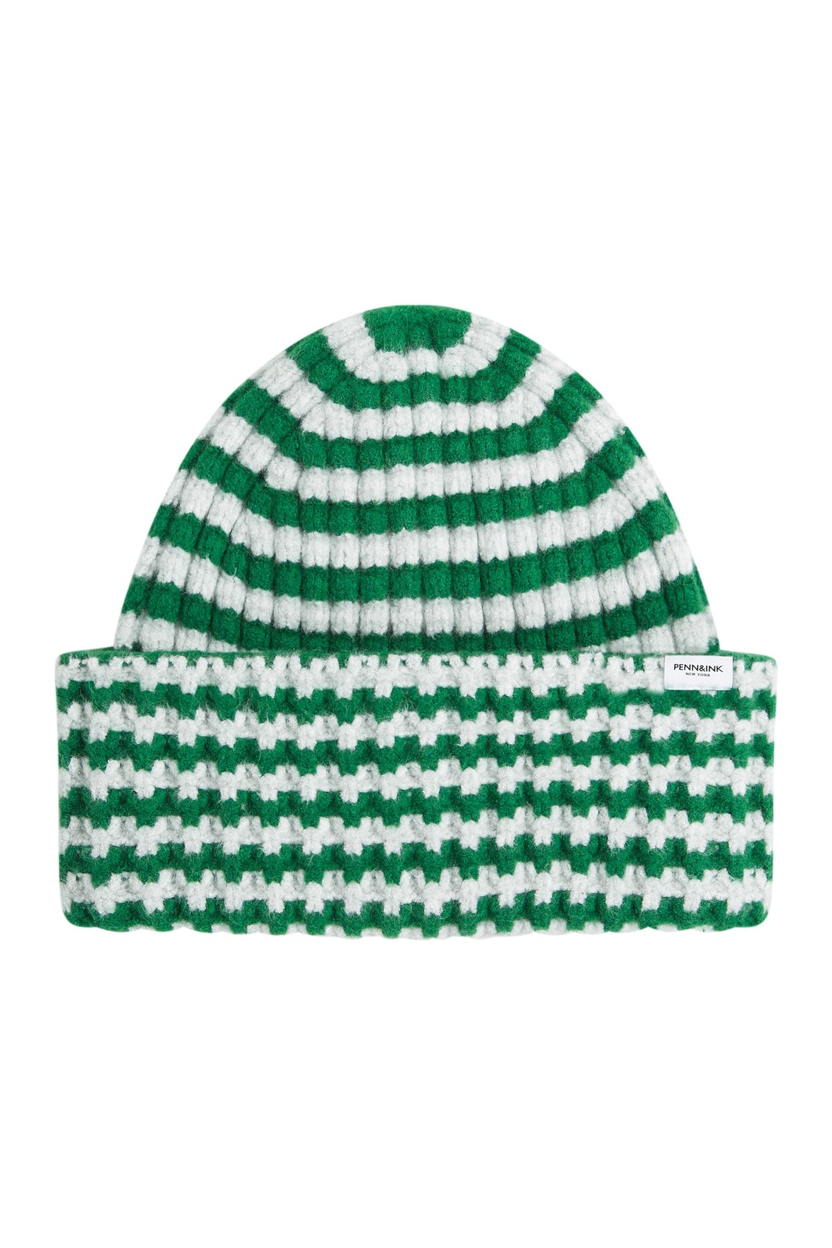 W25B374LTD Hat stripe green/grey melange | Bildmaterial bereitgestellt von SHOES.PLEASE.