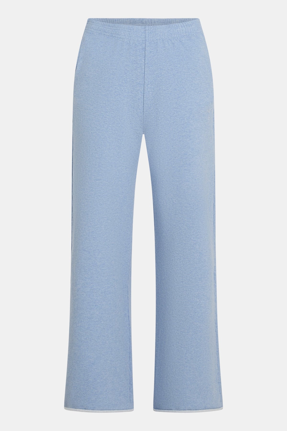 W25F1766LTD-M Trousers melange print blue mel./ecru | Bildmaterial bereitgestellt von SHOES.PLEASE.