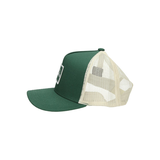 Alpha Block X C MP Mesh Cap dk for/owht grün