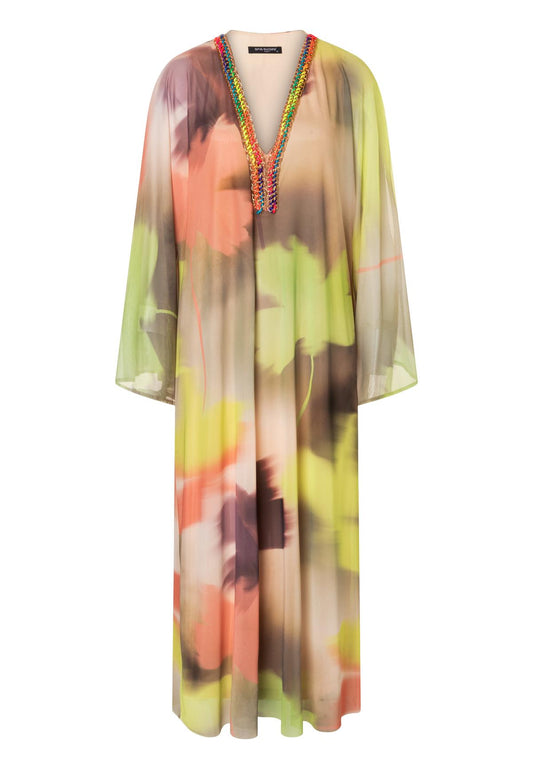 Dress Trumpet Sleeves original green